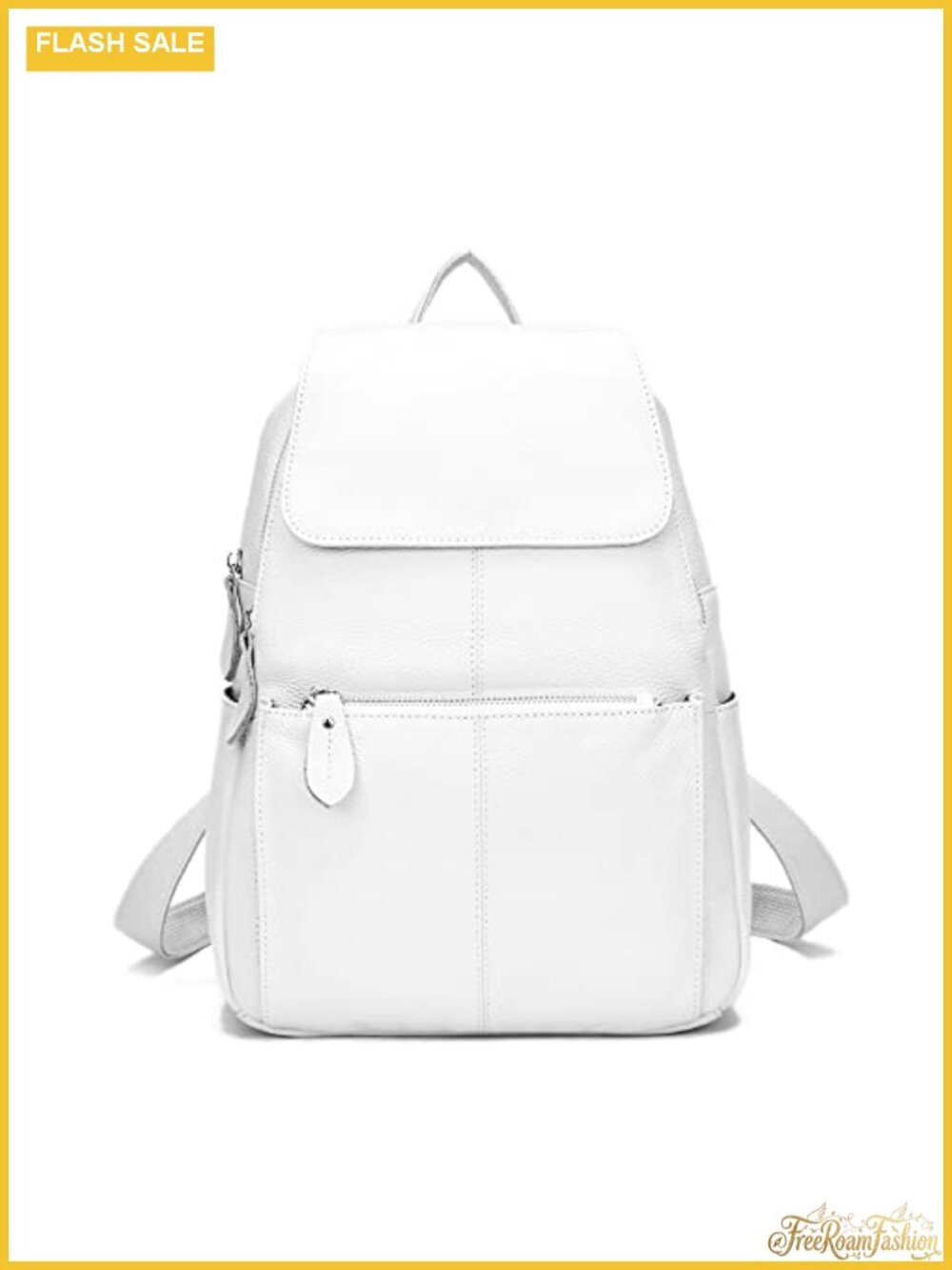 Genuine Leather Women's Backpack Daypack Travel Laptop Bag Full Grain Soft